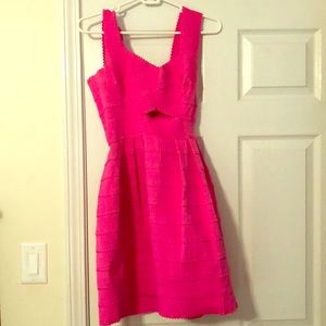 Hot Pink Karlie Dress. NEVER WORN
